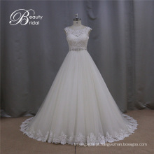 Amostra Real de Guangzhou A-Line Bridal Dresses